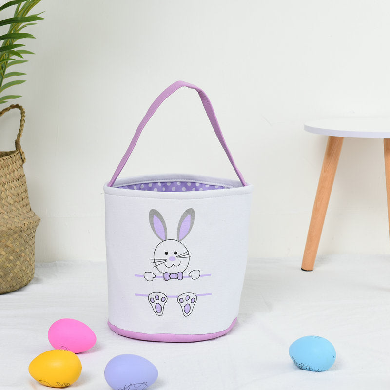 Wholesale 10pcs Easter Basket Plush Rabbit Tail Egg Ornaments